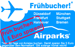 Fruehbucherangebote bei Airparks