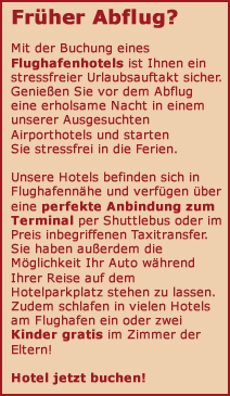 Früher Abflug