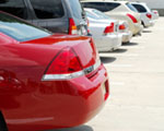 Flughafenparkplatz
