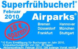 Superfruehbucher bei airparks